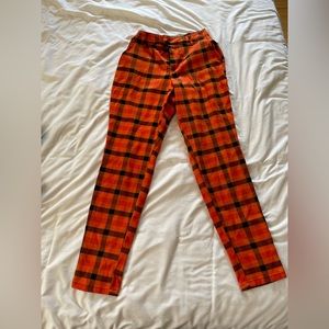 Plaid pants by Hot topic